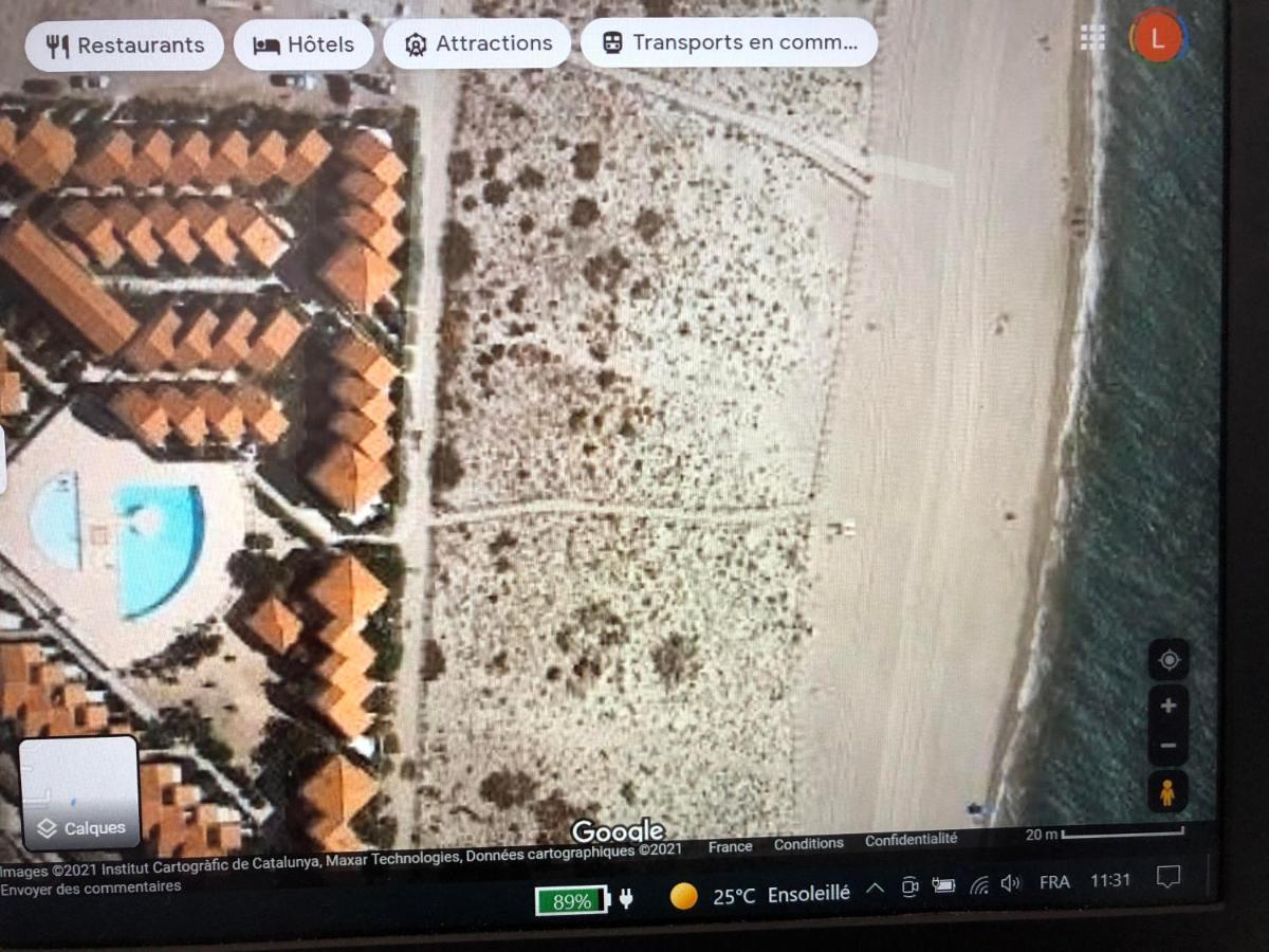 Barcaresa-Villa Vue Mer Acces Direct Plage - Piscine Le Barcarès Dış mekan fotoğraf