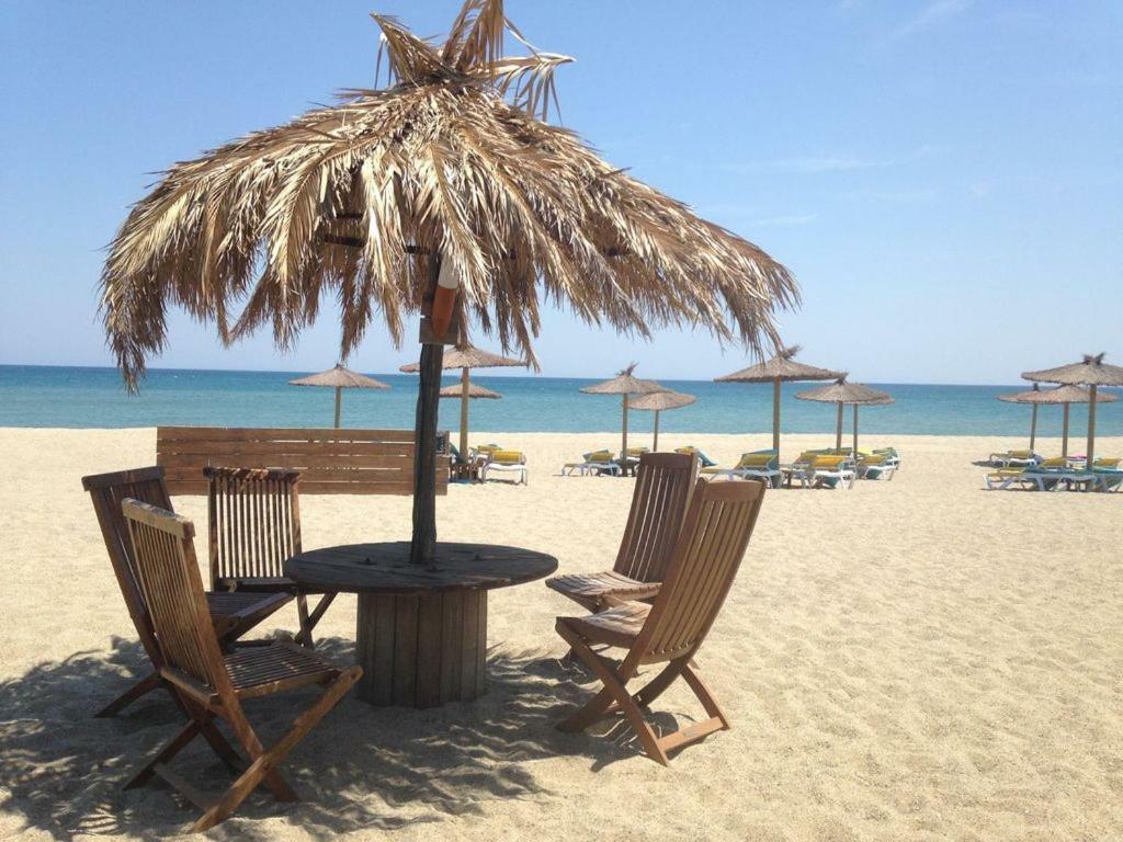 Barcaresa-Villa Vue Mer Acces Direct Plage - Piscine Le Barcarès Dış mekan fotoğraf