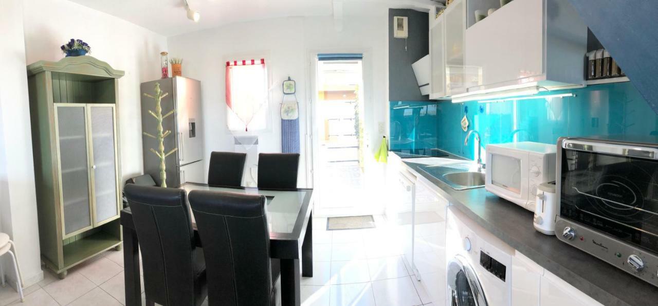 Barcaresa-Villa Vue Mer Acces Direct Plage - Piscine Le Barcarès Dış mekan fotoğraf